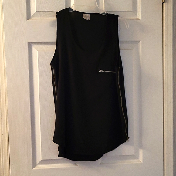 Women's Black Sheer Blouse - Picture 1 of 4